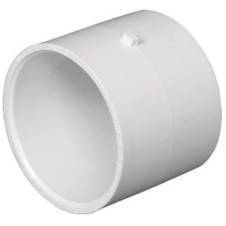 Charlotte Pipe And Foundry Charlotte Pipe Schedule 40 3 in. Hub X 3 in. D Hub PVC Repair Coupling 1 pk PVC001301000